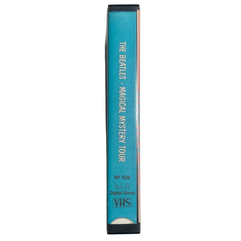 The Beatles Magical Mystery Tour VHS‎ Tape Clamshell  Apple Hi-Fi Digital Stereo